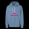 Unisex Garment-Dyed Lightweight Fleece Hooded Sweatshirt Thumbnail