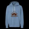 Unisex Garment-Dyed Lightweight Fleece Hooded Sweatshirt Thumbnail