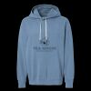 Unisex Garment-Dyed Lightweight Fleece Hooded Sweatshirt Thumbnail
