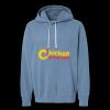 Unisex Garment-Dyed Lightweight Fleece Hooded Sweatshirt Thumbnail