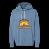Unisex Garment-Dyed Lightweight Fleece Hooded Sweatshirt Thumbnail