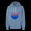 Unisex Garment-Dyed Lightweight Fleece Hooded Sweatshirt Thumbnail