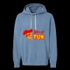 Unisex Garment-Dyed Lightweight Fleece Hooded Sweatshirt Thumbnail