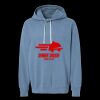 Unisex Garment-Dyed Lightweight Fleece Hooded Sweatshirt Thumbnail