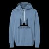 Unisex Garment-Dyed Lightweight Fleece Hooded Sweatshirt Thumbnail