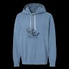 Unisex Garment-Dyed Lightweight Fleece Hooded Sweatshirt Thumbnail
