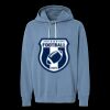 Unisex Garment-Dyed Lightweight Fleece Hooded Sweatshirt Thumbnail