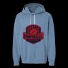 Unisex Garment-Dyed Lightweight Fleece Hooded Sweatshirt Thumbnail