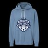 Unisex Garment-Dyed Lightweight Fleece Hooded Sweatshirt Thumbnail