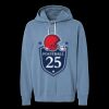Unisex Garment-Dyed Lightweight Fleece Hooded Sweatshirt Thumbnail