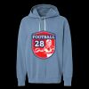 Unisex Garment-Dyed Lightweight Fleece Hooded Sweatshirt Thumbnail