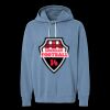 Unisex Garment-Dyed Lightweight Fleece Hooded Sweatshirt Thumbnail