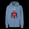 Unisex Garment-Dyed Lightweight Fleece Hooded Sweatshirt Thumbnail