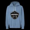 Unisex Garment-Dyed Lightweight Fleece Hooded Sweatshirt Thumbnail