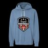 Unisex Garment-Dyed Lightweight Fleece Hooded Sweatshirt Thumbnail