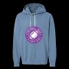 Unisex Garment-Dyed Lightweight Fleece Hooded Sweatshirt Thumbnail