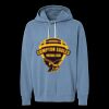 Unisex Garment-Dyed Lightweight Fleece Hooded Sweatshirt Thumbnail
