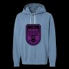 Unisex Garment-Dyed Lightweight Fleece Hooded Sweatshirt Thumbnail
