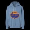Unisex Garment-Dyed Lightweight Fleece Hooded Sweatshirt Thumbnail