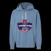 Unisex Garment-Dyed Lightweight Fleece Hooded Sweatshirt Thumbnail