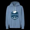 Unisex Garment-Dyed Lightweight Fleece Hooded Sweatshirt Thumbnail