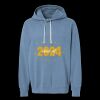 Unisex Garment-Dyed Lightweight Fleece Hooded Sweatshirt Thumbnail