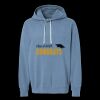 Unisex Garment-Dyed Lightweight Fleece Hooded Sweatshirt Thumbnail