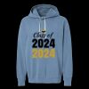 Unisex Garment-Dyed Lightweight Fleece Hooded Sweatshirt Thumbnail
