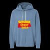Unisex Garment-Dyed Lightweight Fleece Hooded Sweatshirt Thumbnail