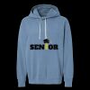 Unisex Garment-Dyed Lightweight Fleece Hooded Sweatshirt Thumbnail