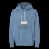 Unisex Garment-Dyed Lightweight Fleece Hooded Sweatshirt Thumbnail