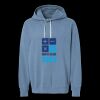 Unisex Garment-Dyed Lightweight Fleece Hooded Sweatshirt Thumbnail