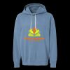 Unisex Garment-Dyed Lightweight Fleece Hooded Sweatshirt Thumbnail