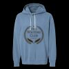 Unisex Garment-Dyed Lightweight Fleece Hooded Sweatshirt Thumbnail