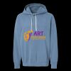 Unisex Garment-Dyed Lightweight Fleece Hooded Sweatshirt Thumbnail