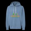 Unisex Garment-Dyed Lightweight Fleece Hooded Sweatshirt Thumbnail