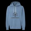 Unisex Garment-Dyed Lightweight Fleece Hooded Sweatshirt Thumbnail