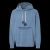 Unisex Garment-Dyed Lightweight Fleece Hooded Sweatshirt Thumbnail