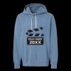 Unisex Garment-Dyed Lightweight Fleece Hooded Sweatshirt Thumbnail