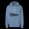 Unisex Garment-Dyed Lightweight Fleece Hooded Sweatshirt Thumbnail