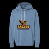 Unisex Garment-Dyed Lightweight Fleece Hooded Sweatshirt Thumbnail