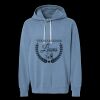 Unisex Garment-Dyed Lightweight Fleece Hooded Sweatshirt Thumbnail