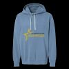 Unisex Garment-Dyed Lightweight Fleece Hooded Sweatshirt Thumbnail
