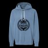 Unisex Garment-Dyed Lightweight Fleece Hooded Sweatshirt Thumbnail