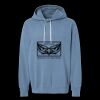 Unisex Garment-Dyed Lightweight Fleece Hooded Sweatshirt Thumbnail