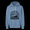 Unisex Garment-Dyed Lightweight Fleece Hooded Sweatshirt Thumbnail