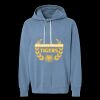 Unisex Garment-Dyed Lightweight Fleece Hooded Sweatshirt Thumbnail