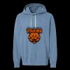 Unisex Garment-Dyed Lightweight Fleece Hooded Sweatshirt Thumbnail