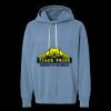 Unisex Garment-Dyed Lightweight Fleece Hooded Sweatshirt Thumbnail