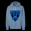 Unisex Garment-Dyed Lightweight Fleece Hooded Sweatshirt Thumbnail